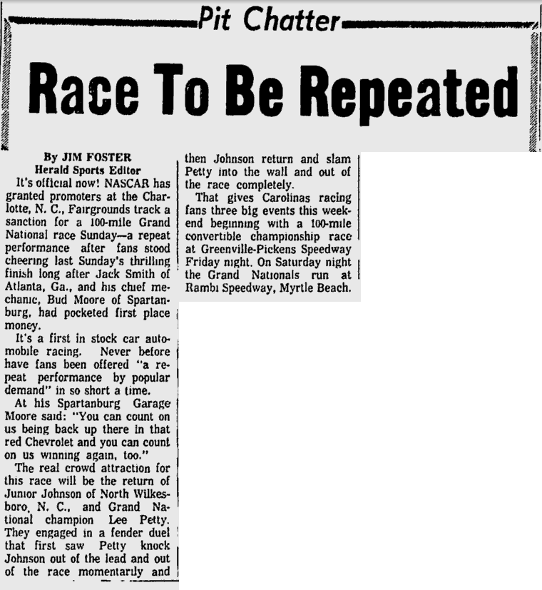 1959 Charlotte Repeat