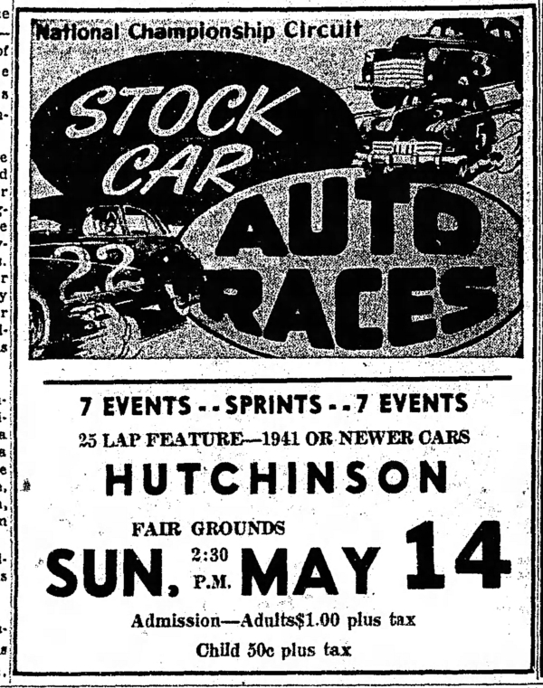 May 14, 1950 – Kansas State Fairgrounds