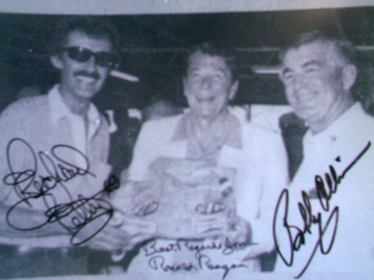 This is one of my favorite autographed photos. Taken at Daytona in 1984 when Richard…