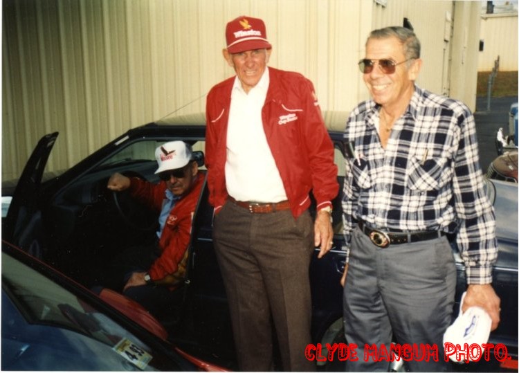 Jimmy Lewallen in Car E.H.Weddle In Red Jacket And My Uncle Bob Mcginnis.