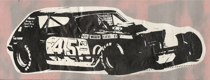 William Masons Car #45-Out of Bassett Va.