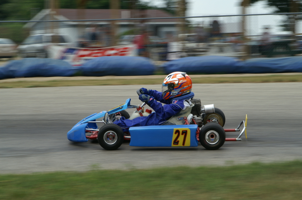 Brendan Arms in race 01