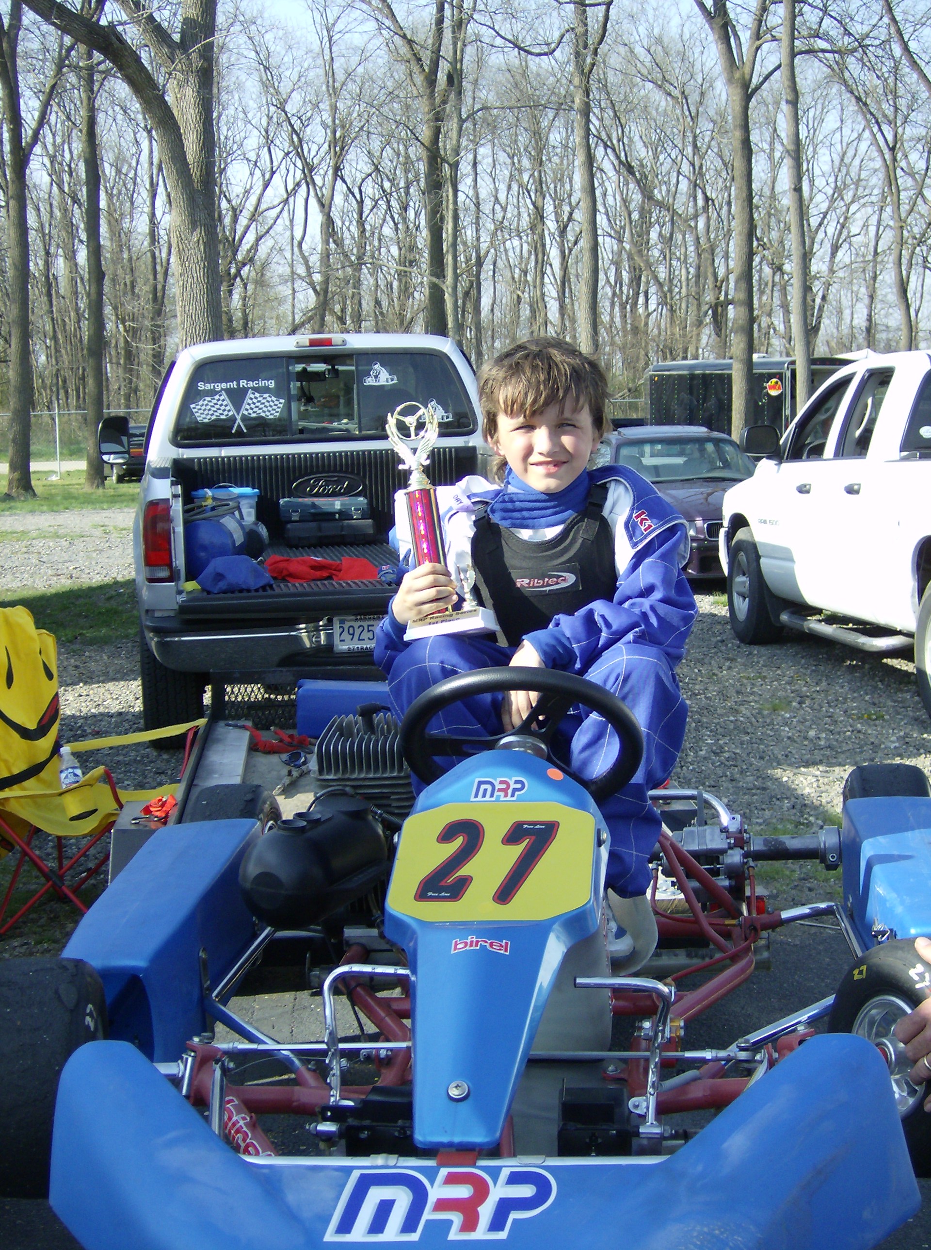 brendan with 1st trophy