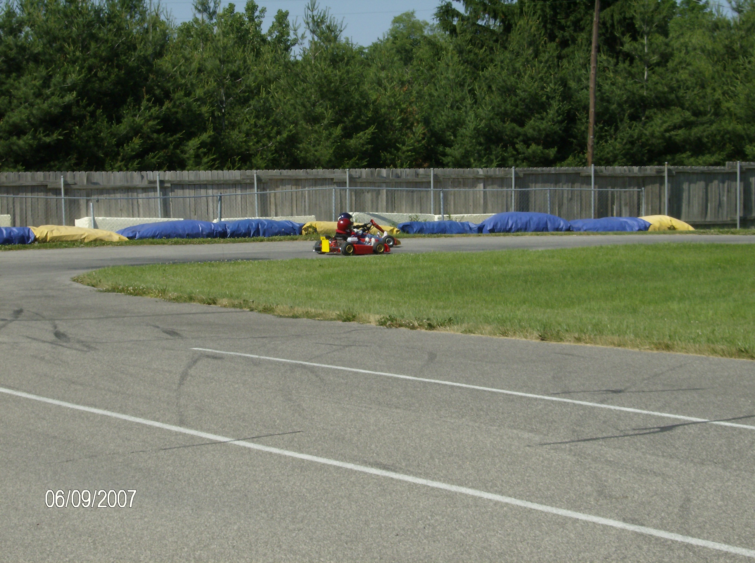 into turn 1