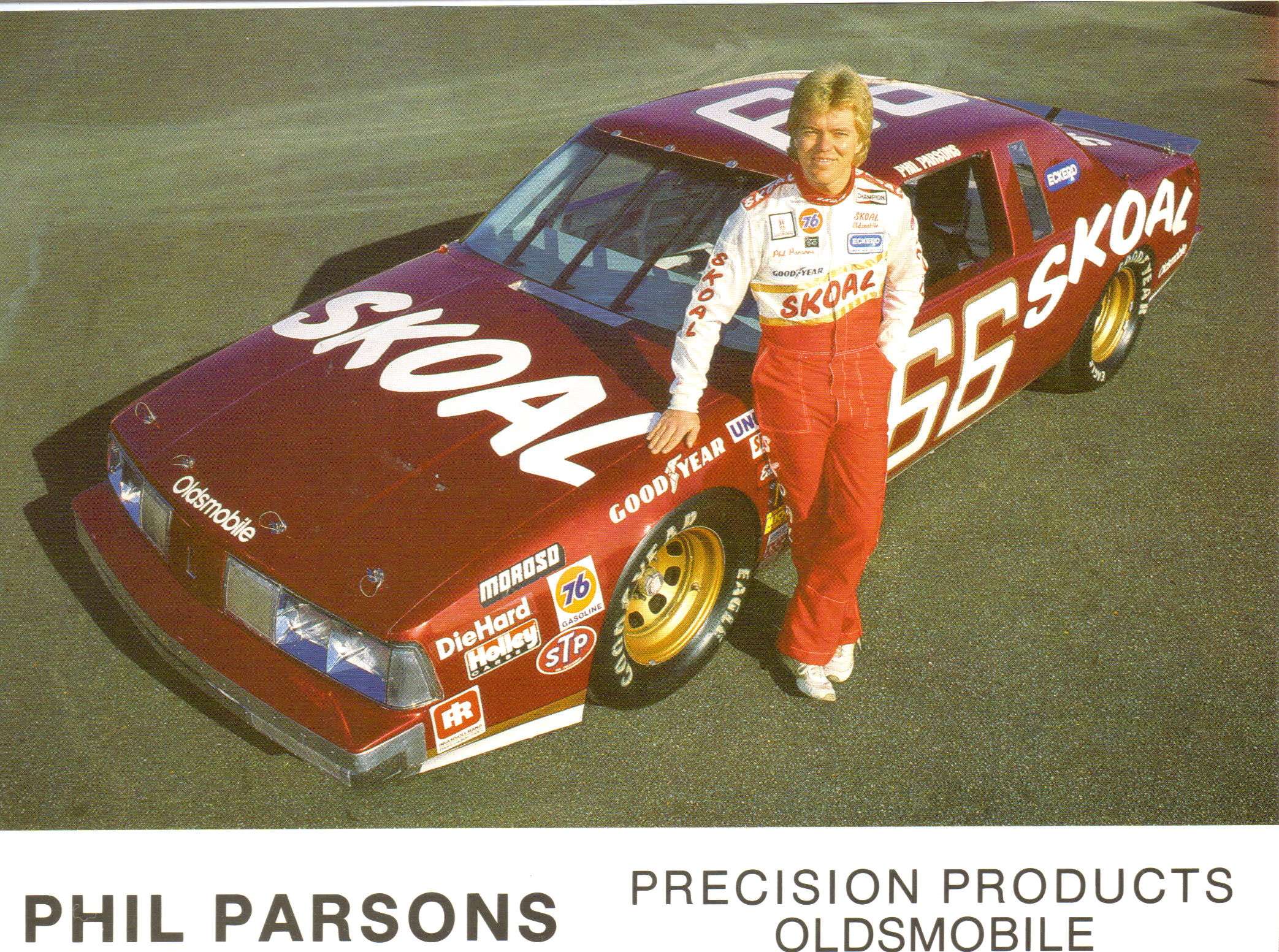 1986 #66 Phil Parsons Skoal