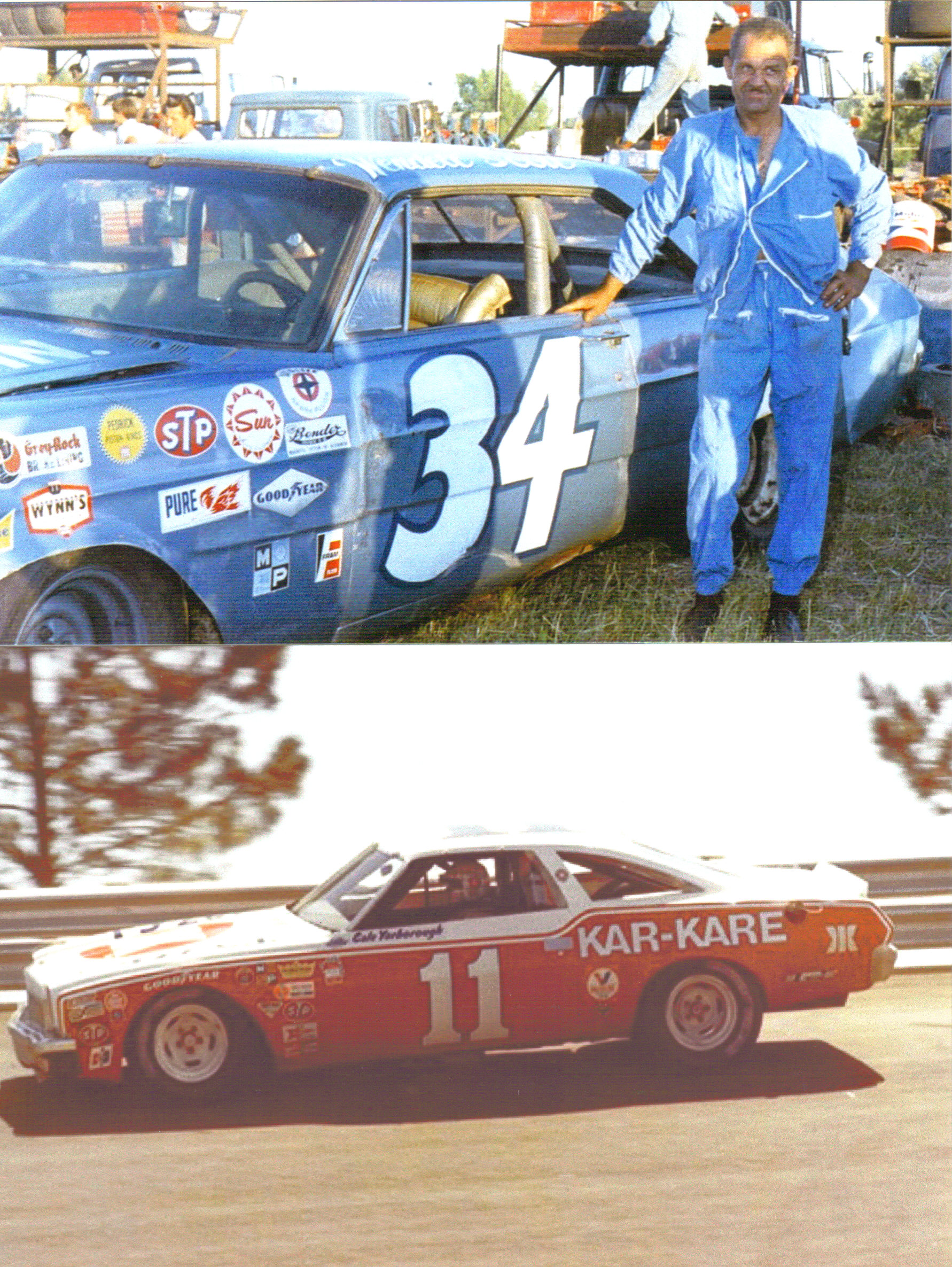 #34 Wendell Scott & #11 Cale Yarborough