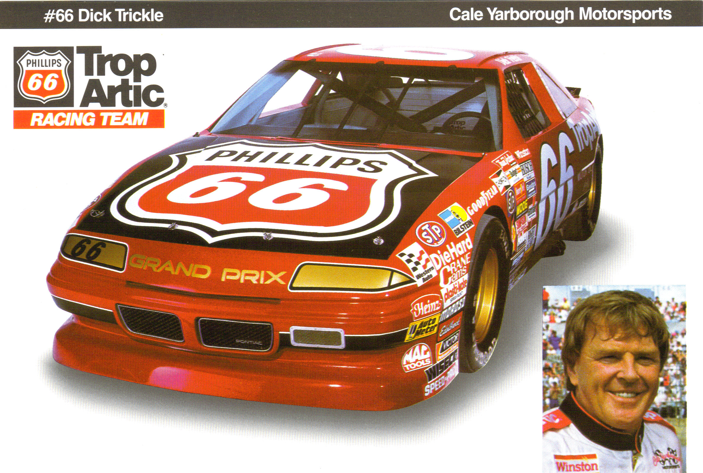 1990 #66 Dick Trickle Phillips 66 Grand Prix