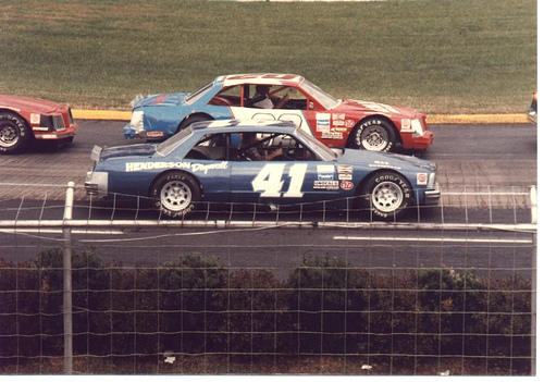 Jack Bland(41) and looks to be Kenny Burks(02) to his inside