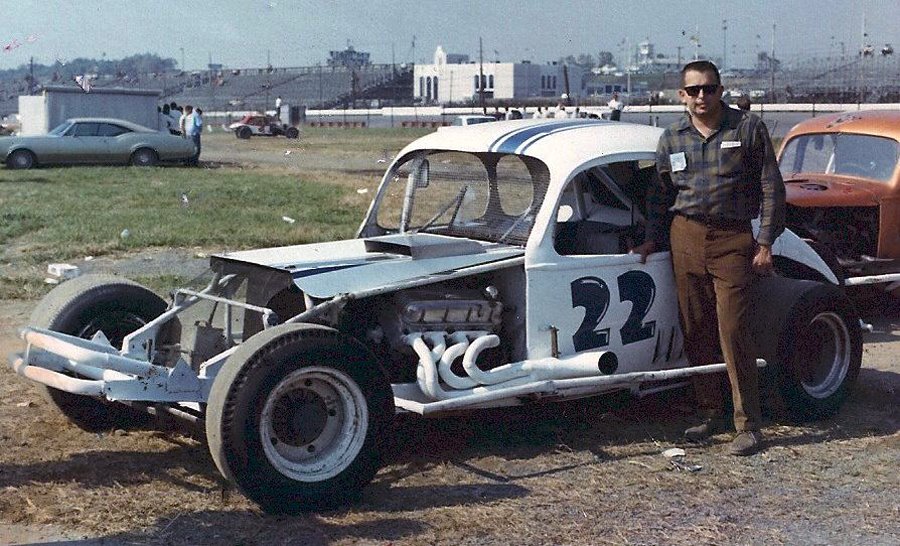 Jim Hurtubise with Gil Bruss’ coupe