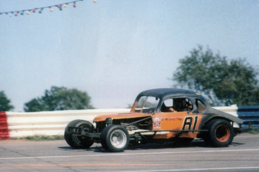 Richie at Lancaster running a #81