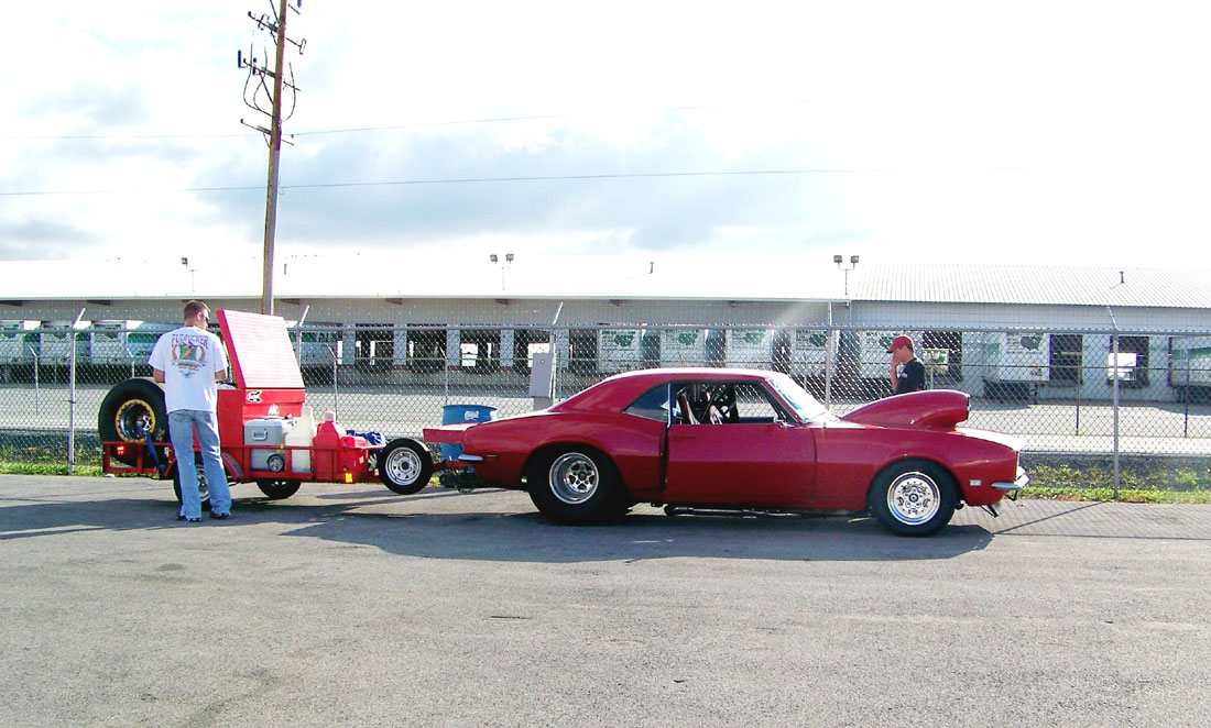 # 81 James McEntire 68 Camaro with trailer