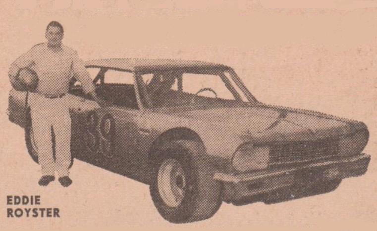 #39 EDDIE ROYSTER LATE MODEL FRIDAY JULY 19,1968