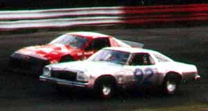 Paul McFarland at Old Dominion Speedway 1989