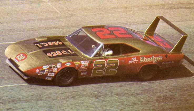 Bobby Allison/Mario Rossi 1969 Dodge Charger Daytona