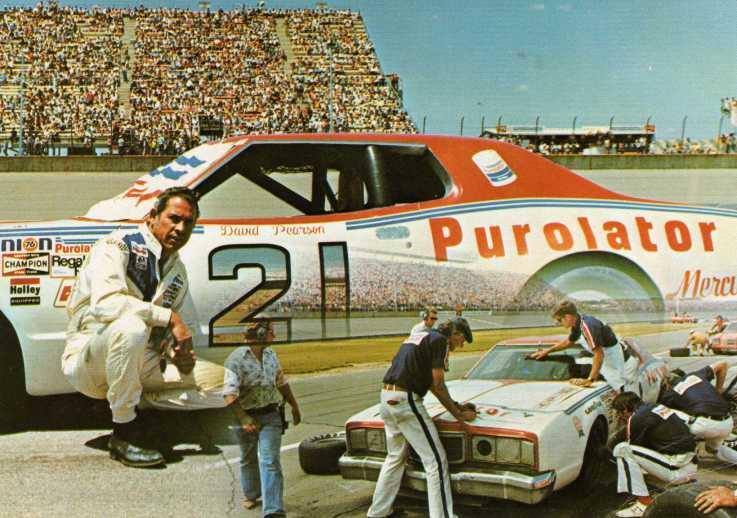with the Wood Brothers’ 1975 Mercury Montego.