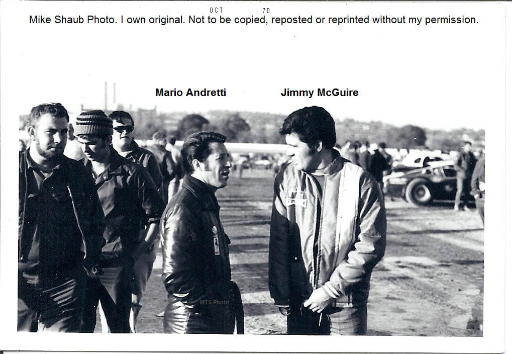 Mario Andretti & Jimmy McGuire
