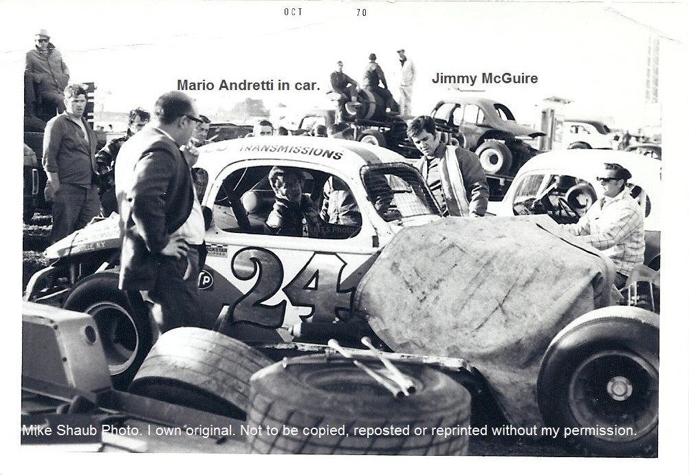 Mario Andretti & Jimmy McGuire