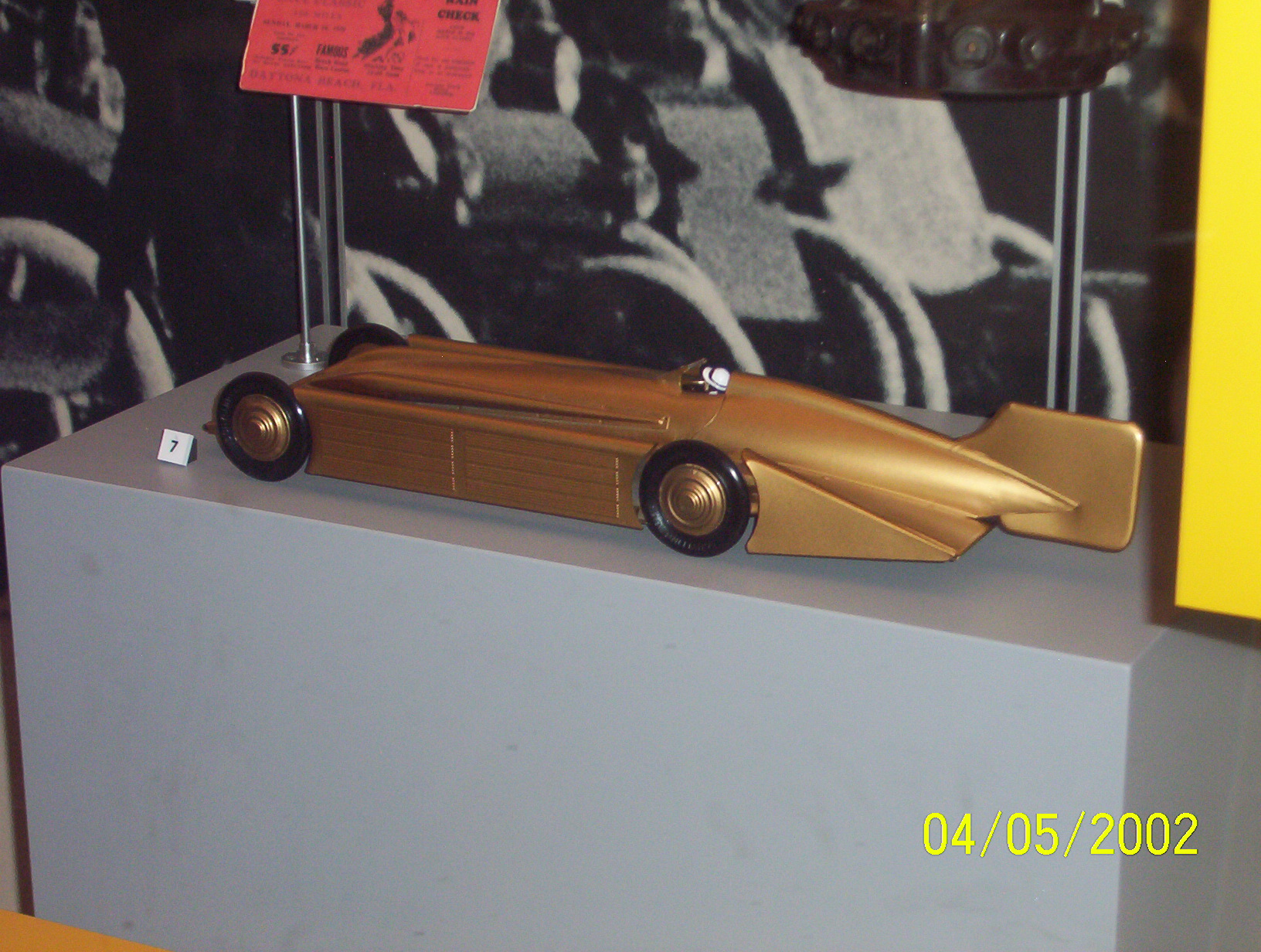 Sir Henry Segrave Golden Arrow Car Model 1929