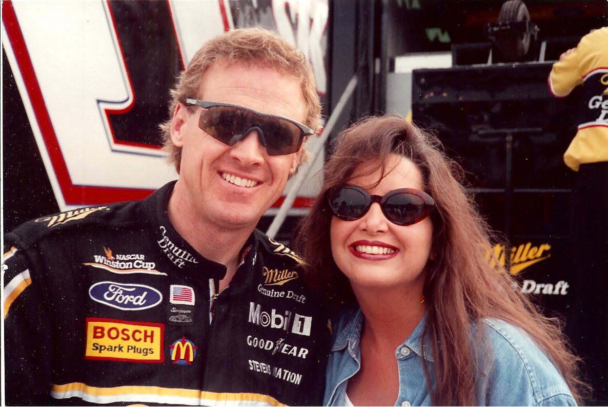 Rusty Wallace and Stacie