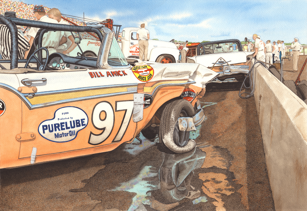 “Rough Day at Darlington – 1957”