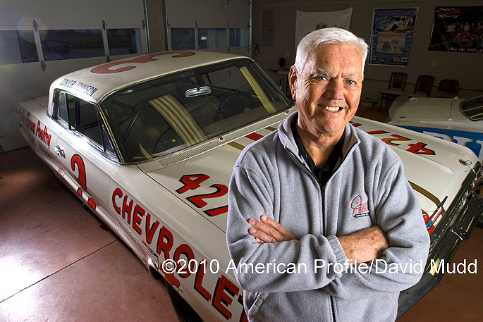 Junior Johnson at his home in N.C.