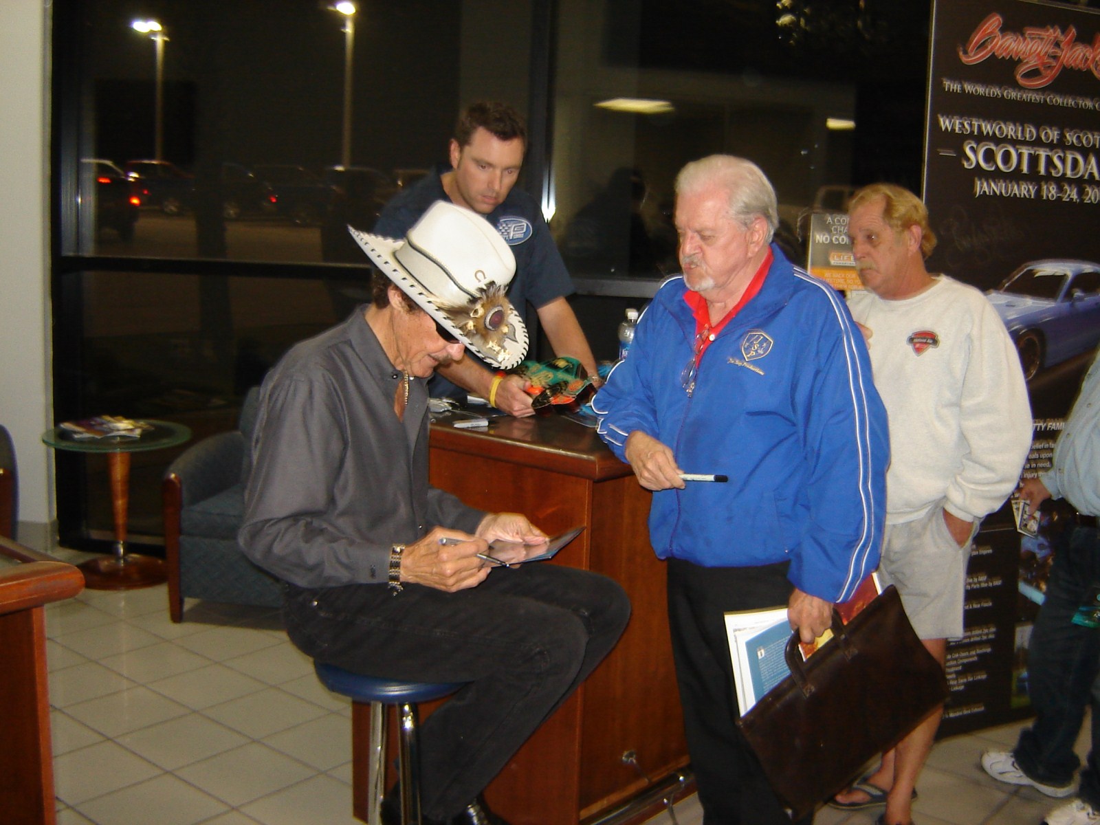 Richard Petty and Jim Seay