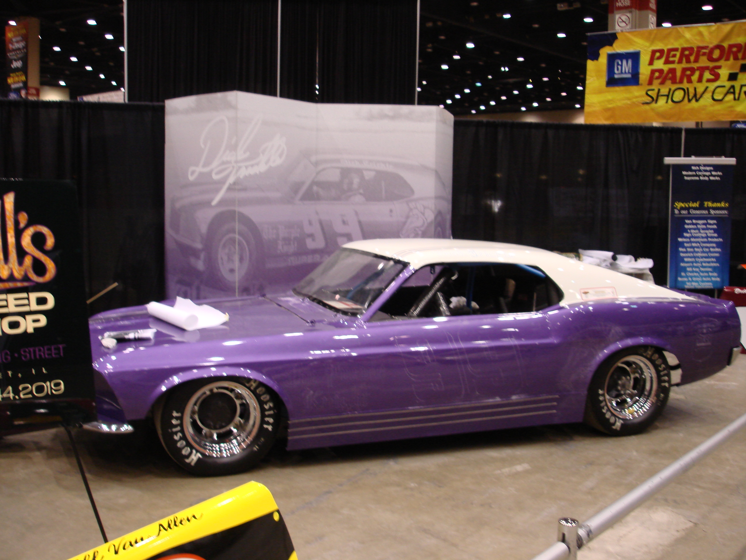 1970 Mustang unlettered World Of Wheels Show Photo by Art