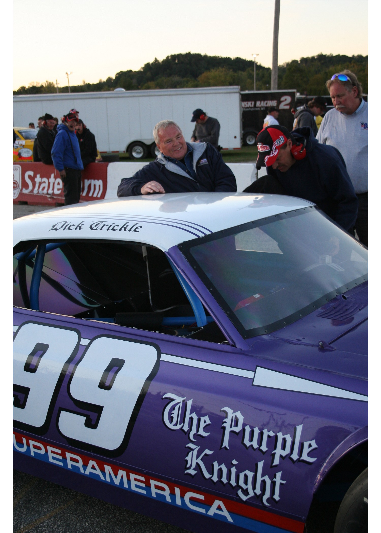 Lacrosse Speedway 2008 #99 & Dick Trickle Photo By Gregg