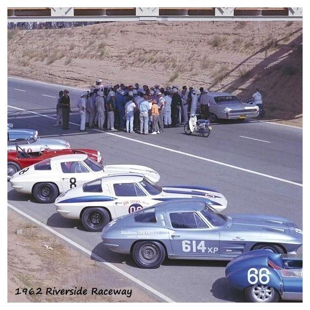1962 Riverside GP – Dave MacDonald in first Z06 Corvette