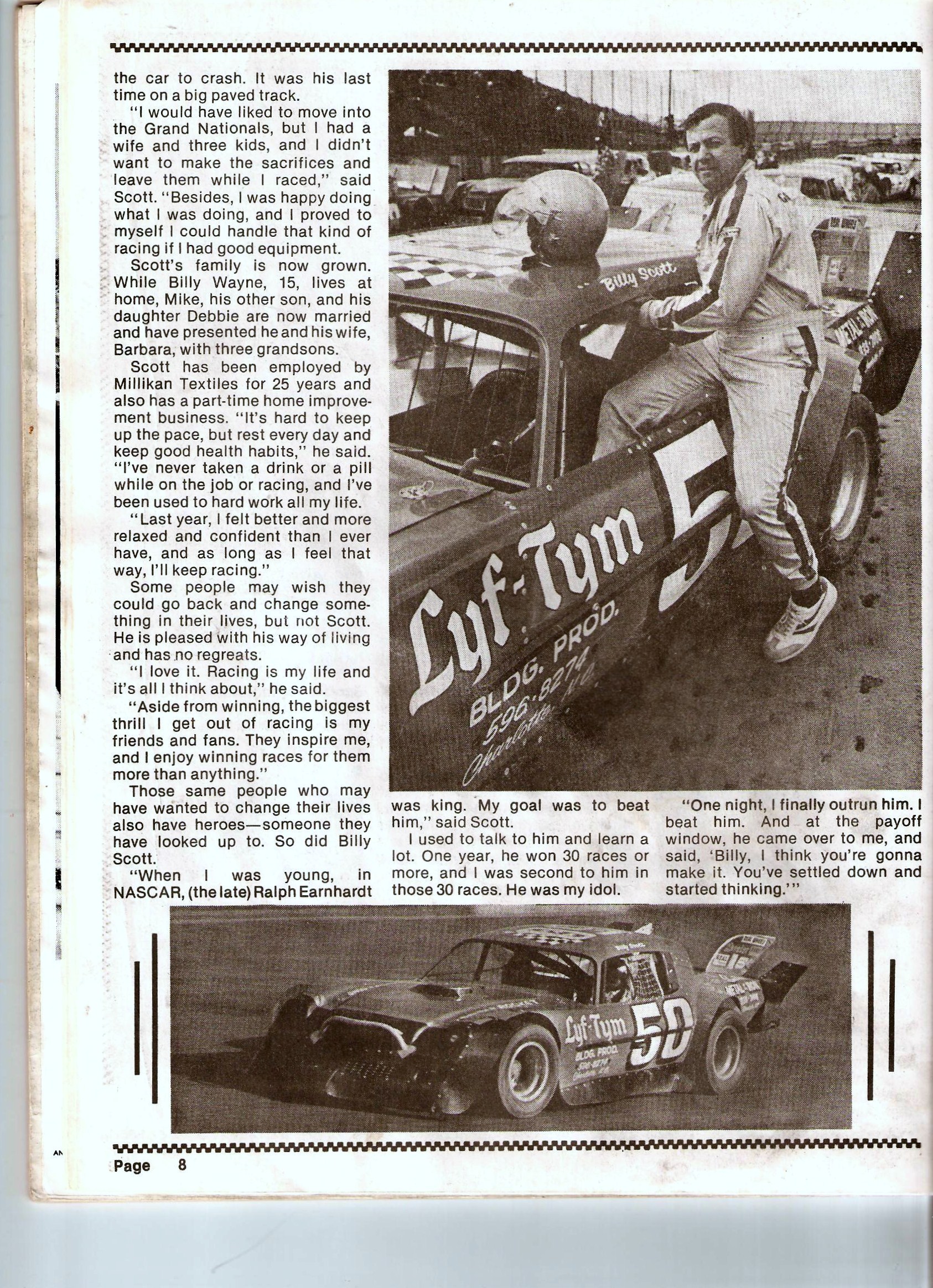 Late Model Dirt Champion 1980s’ Page (3 Of 3)