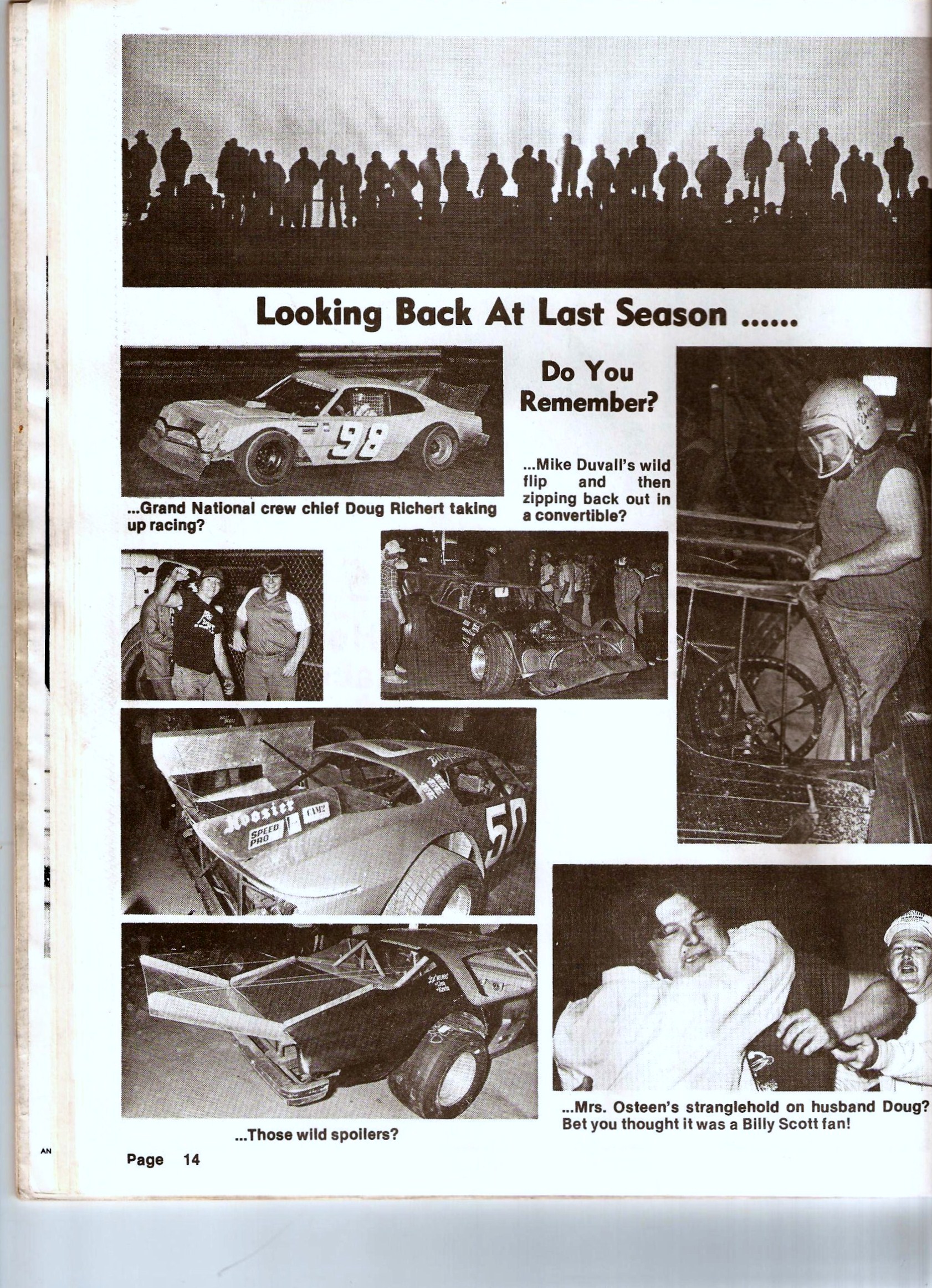 Looking Back Metrolina Speedway 1980s’