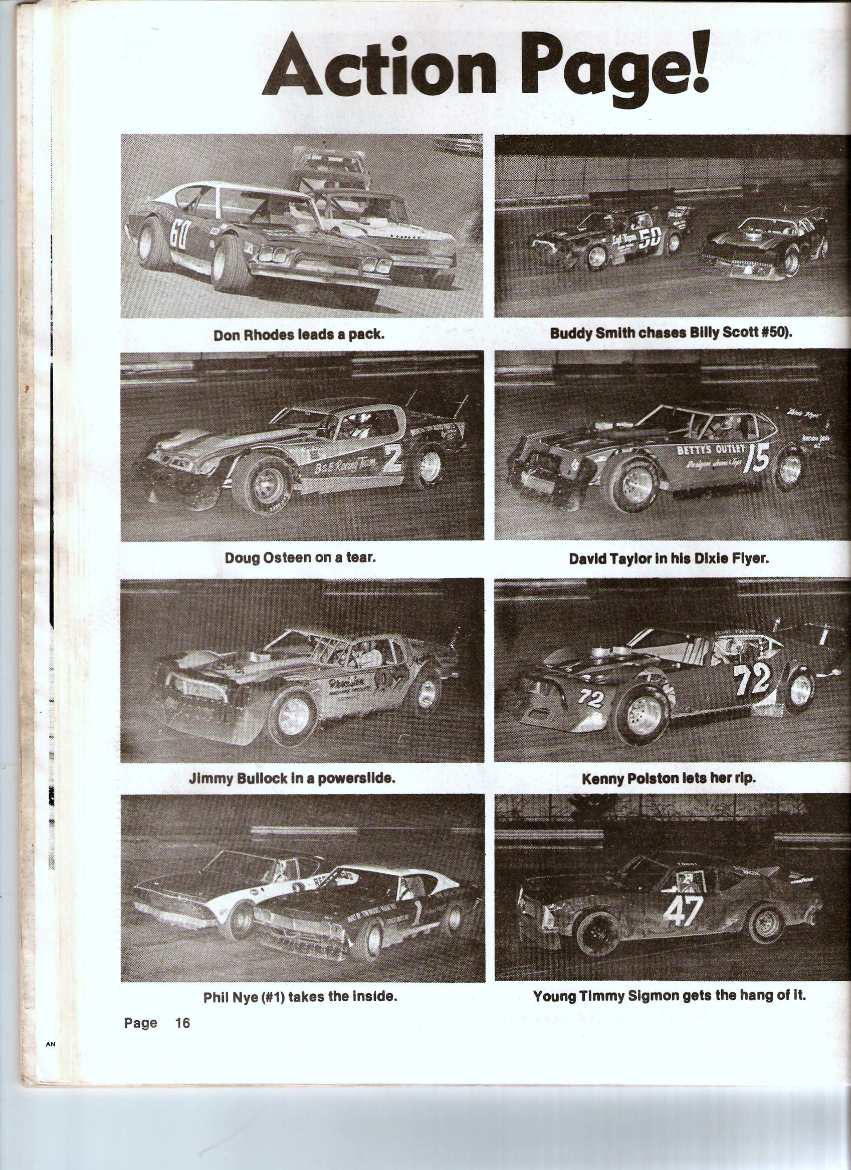 More Of Metrolina Speedway Drivers 1960s’