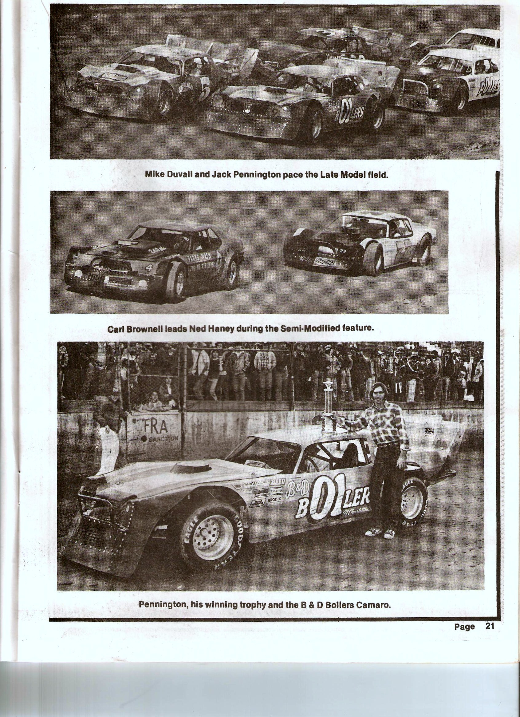 Metrolina Speedway’s Spring 100 1980s’ Page 2 Of 2