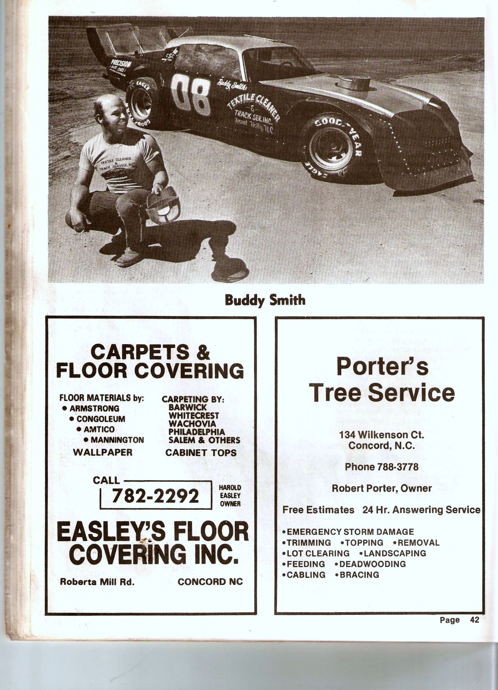 Buddy Smith a Metrolina Speedway Regular 1980s’