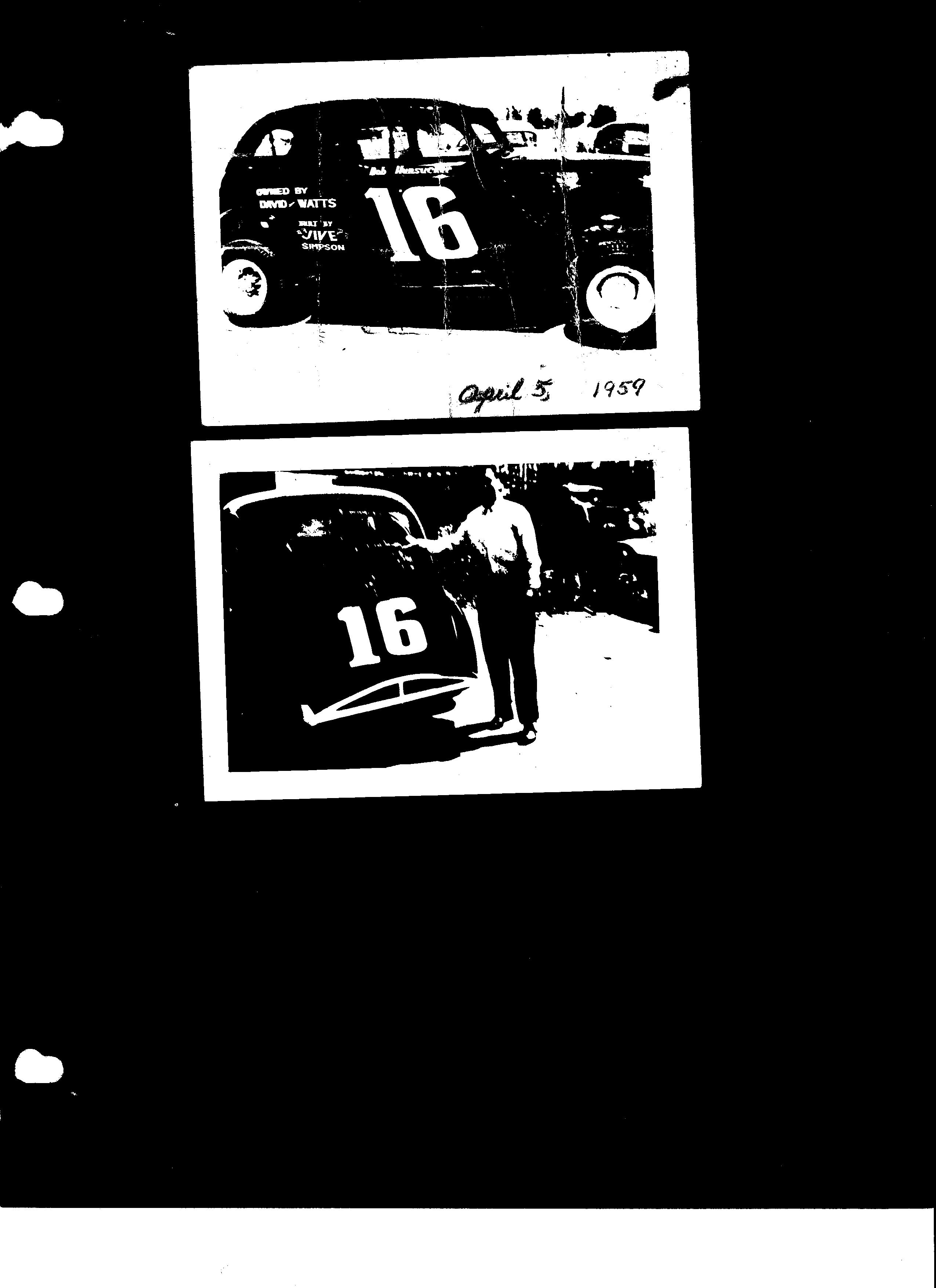 Built By Jivie Simpson In 1959- Driver By Bob Hunsucker