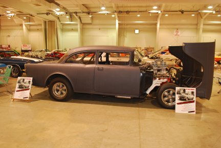 Walt Bailey’s “Two Lane Blacktop” ’55 at York Reunion ’08