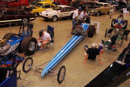 Chris Buck’s Front Engine Dragster at York Reunion ’08