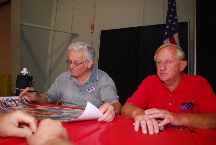 Jere Stahl and Bob Harrop at York Reunion ’08