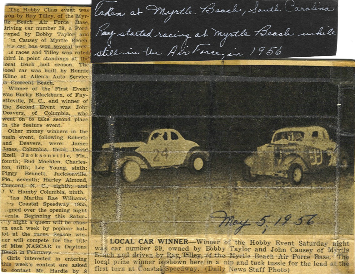 Tilley #39 Coastal Spwy Action 1956