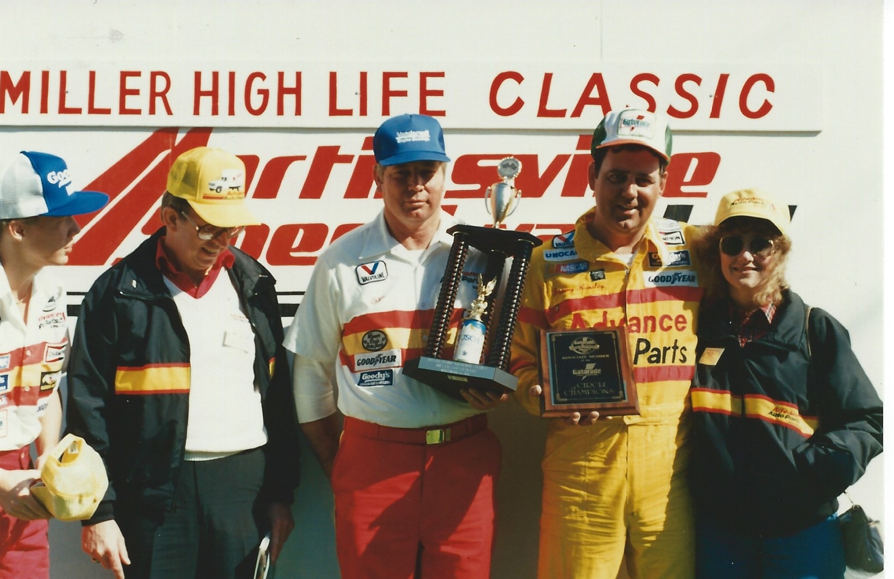 Win at Martinsville…Sam Ard-Car Owner and Jimmy Hensley