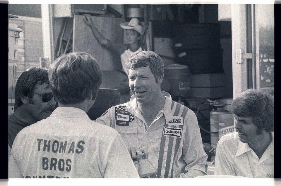 Sam early in career with Thomas Bros. Teeth missing from wreck in Myrtle Beach.