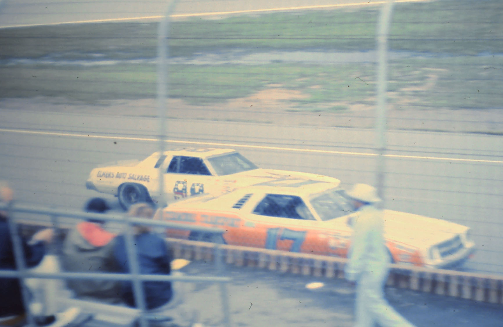 #17 Darrell Waltrip & #98 Richie Panch 1975 Motor State 400