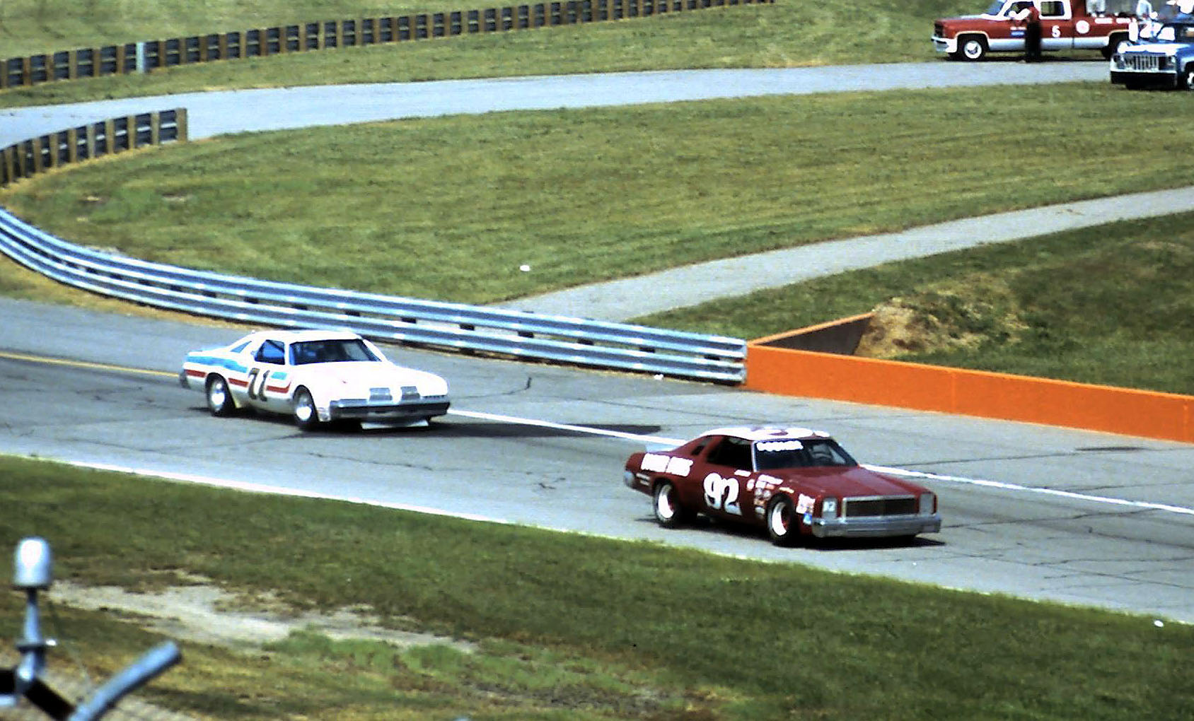 ARCA #92 Joe Booher #71 Robert Jacks 1980 Norton 200
