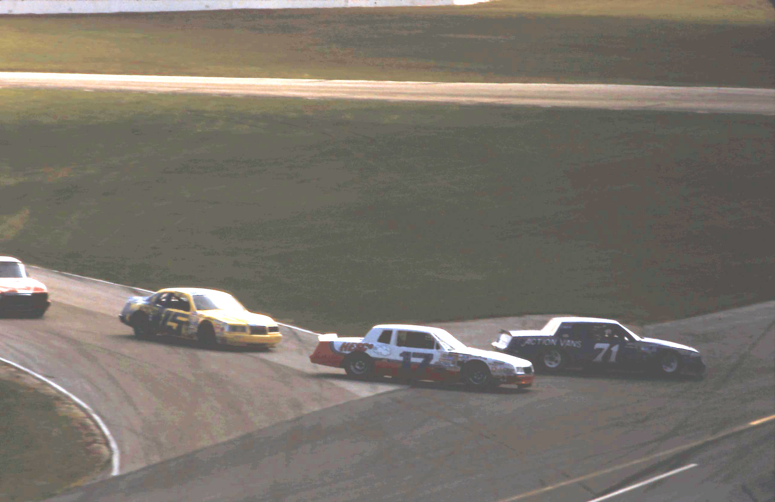 #71 Mike Alexander #17 Clark Dwyer #15 Ricky Rudd 1984 2nd UNO Qualifier @ Daytona