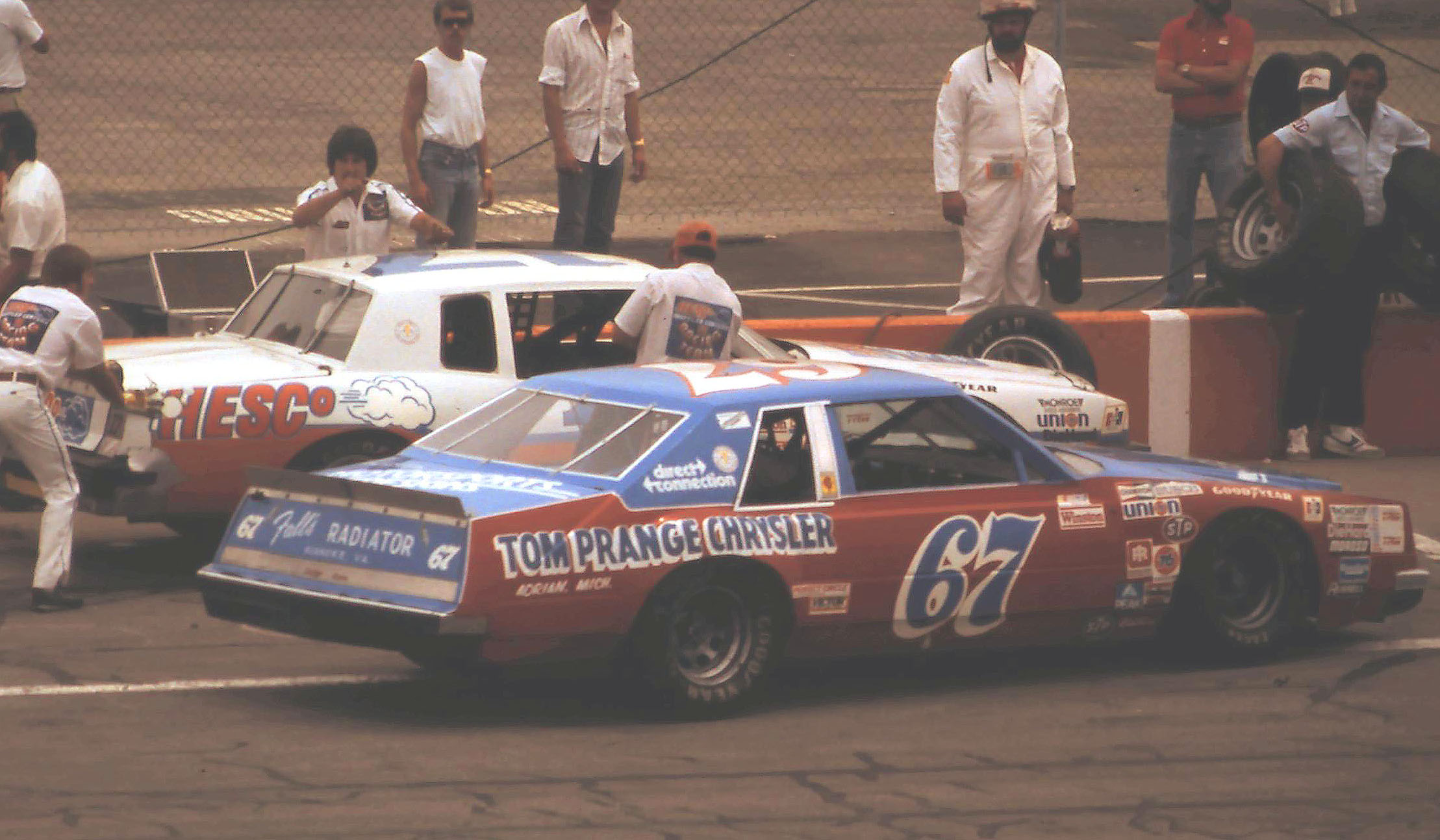 #67 Buddy Arrington #17 Sterling Marlin 1983 Gabriel 400 @ Michigan