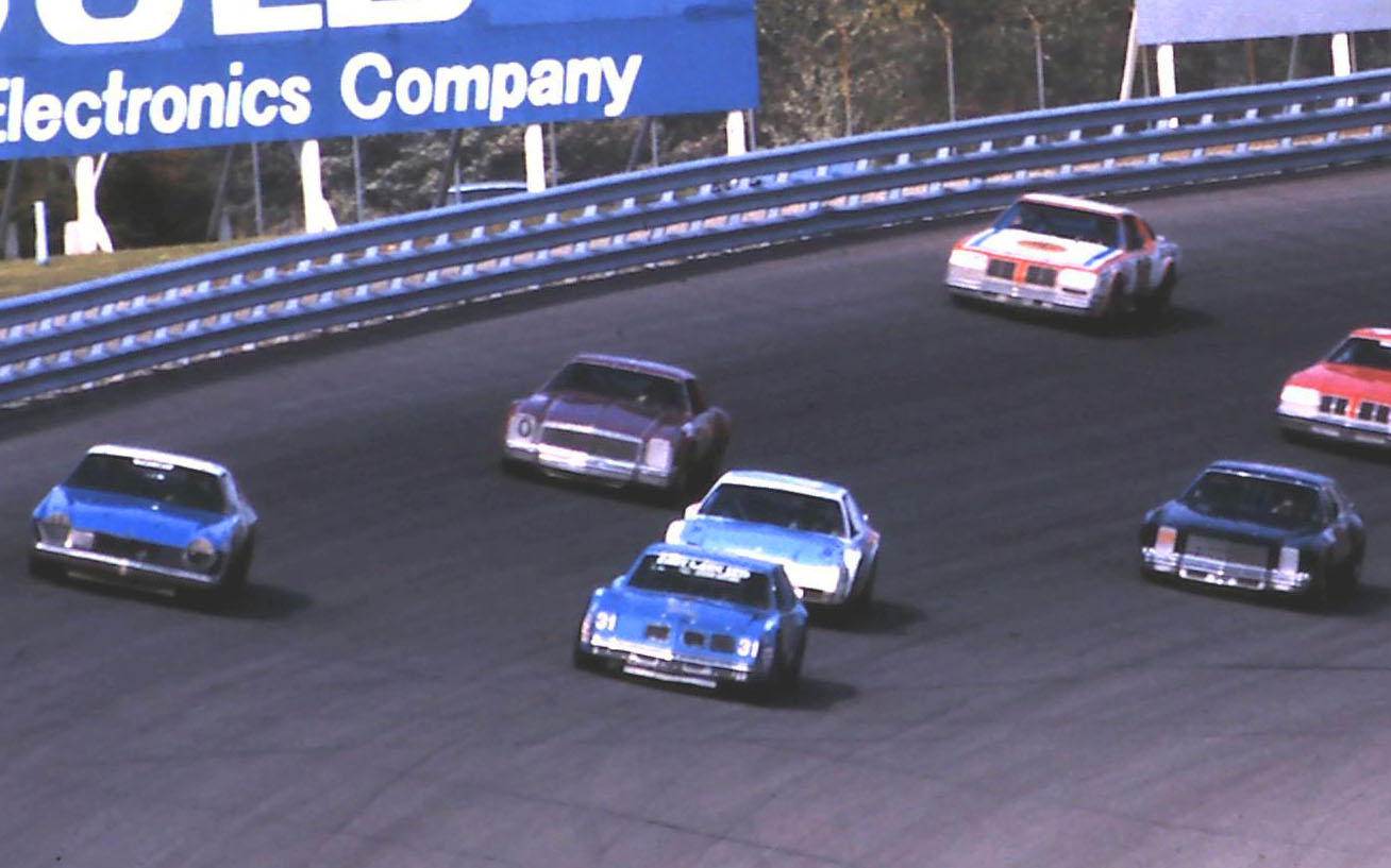 ARCA #31 Harvey #11 Allison #6 Tovella #0 Stovall 1980 Gould Grand Prix @ Michigan