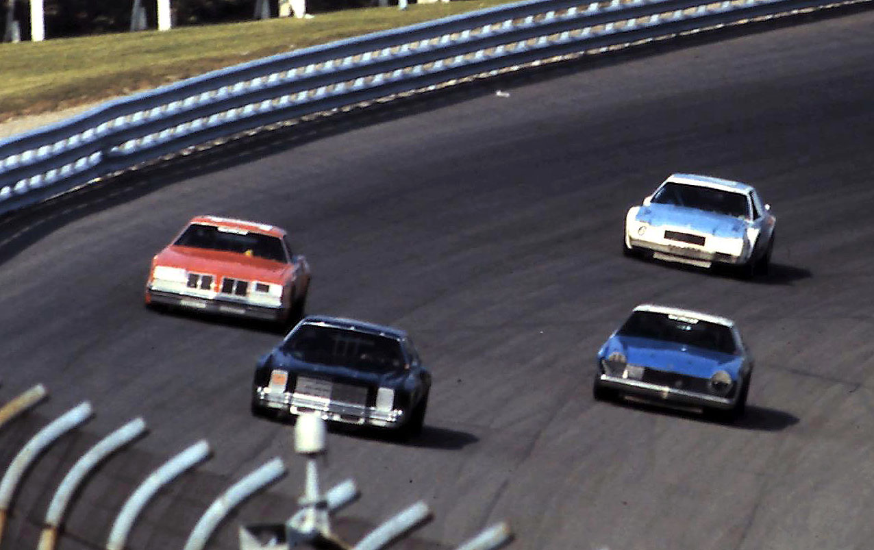 ARCA #72 Griffen #11 Allison #17 Rezek #6 Tovella 1980 Gould Grand Prix @ Michigan