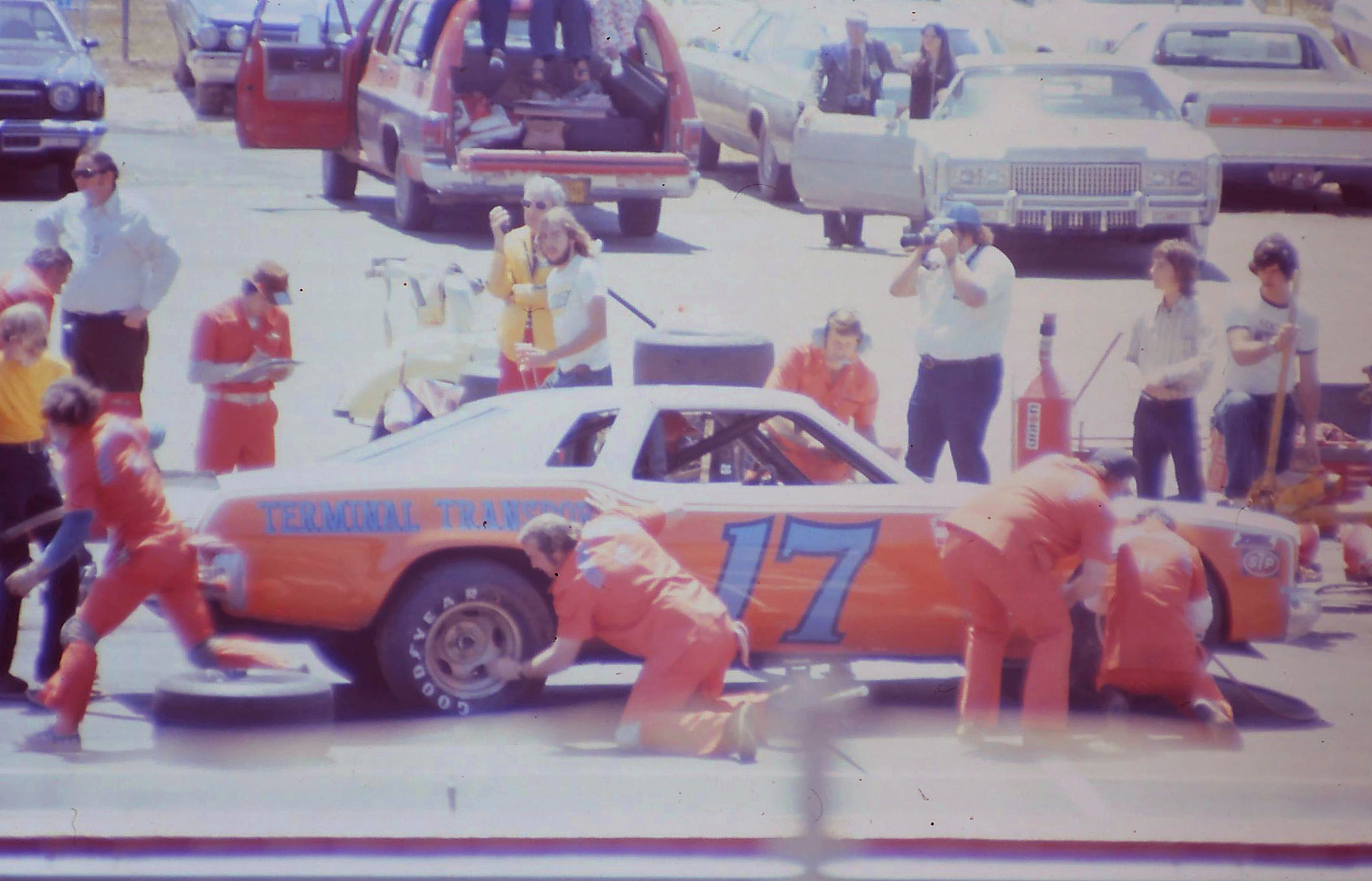 #17 Darrell Waltrip 1975 Rebel 500 @ Darlington