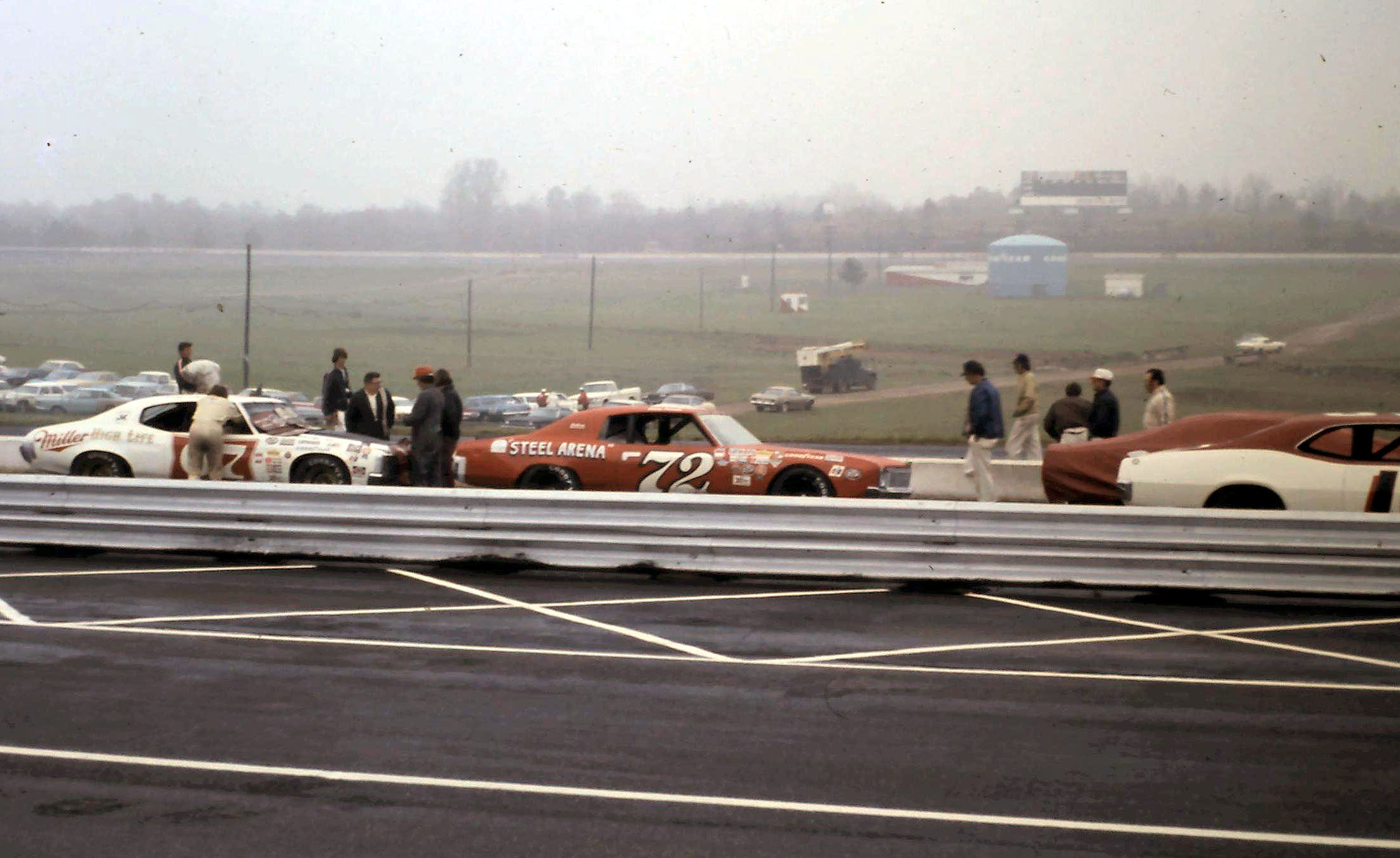 #10 Bill Champion #72 Benny Parsons 1973 Atlanta 500