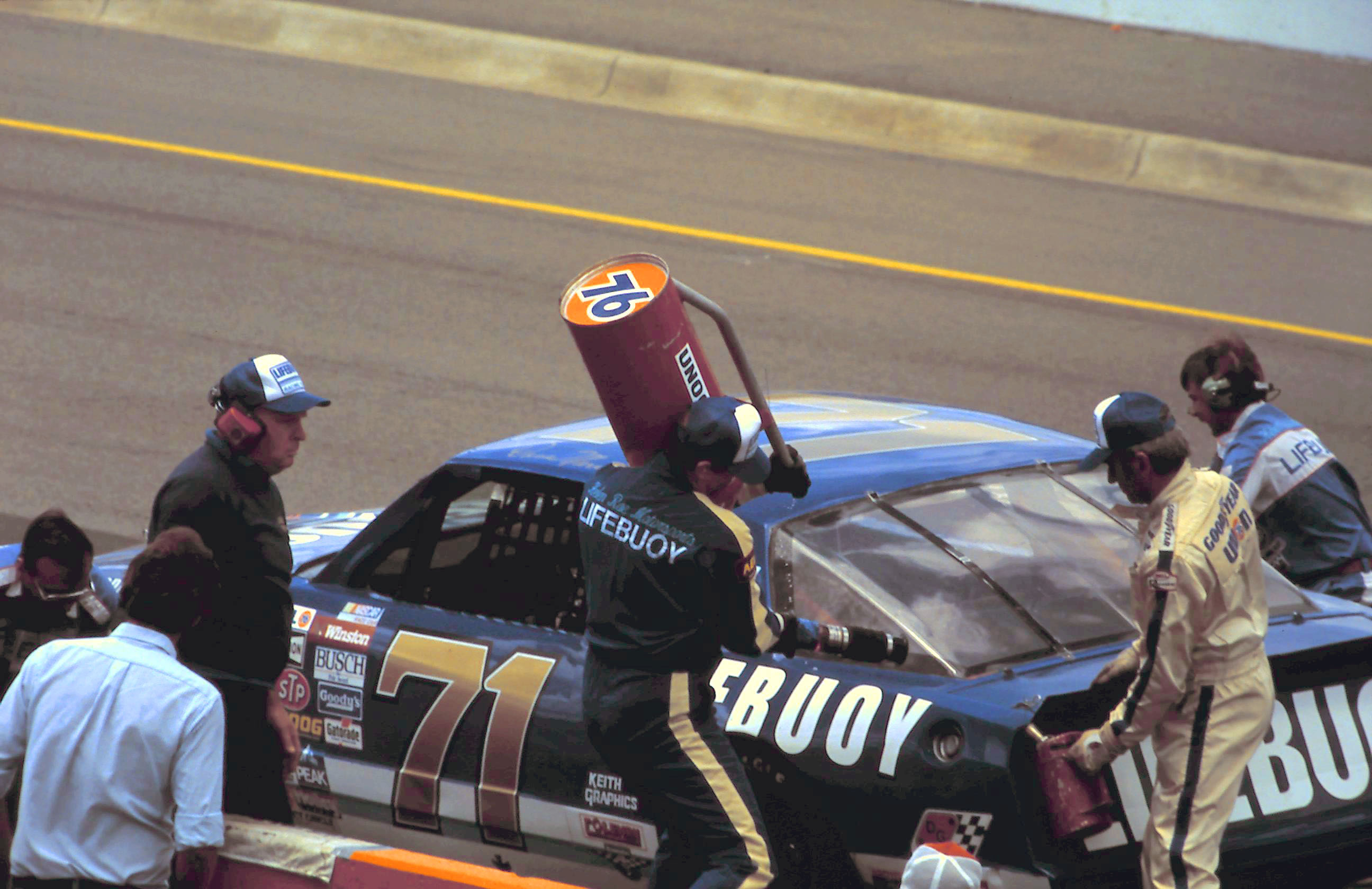 #71 Dave Marcis 1988 Miller High Life 400 @ Michigan